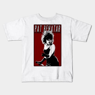 Vintage Retro Pat Benatar Kids T-Shirt